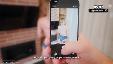 A kívánatos youtube-er mostohahúgicám úgy bevadult fotózás közben hogy megnyálazta a virslimet Thumb