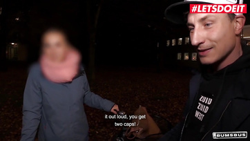 Az utcasarkon becserkészett germán tini picsa egy kis suskáért készséggel megugrándozta a forma fütykösét a buszon Thumb